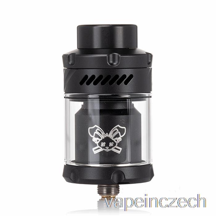 Hellvape Dead Rabbit V3 25mm Rta černá S Bílým Logem Vape Bez Nikotinu